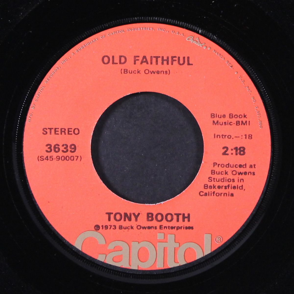 old faithful / don't let true love slip away by TONY BOOTH
