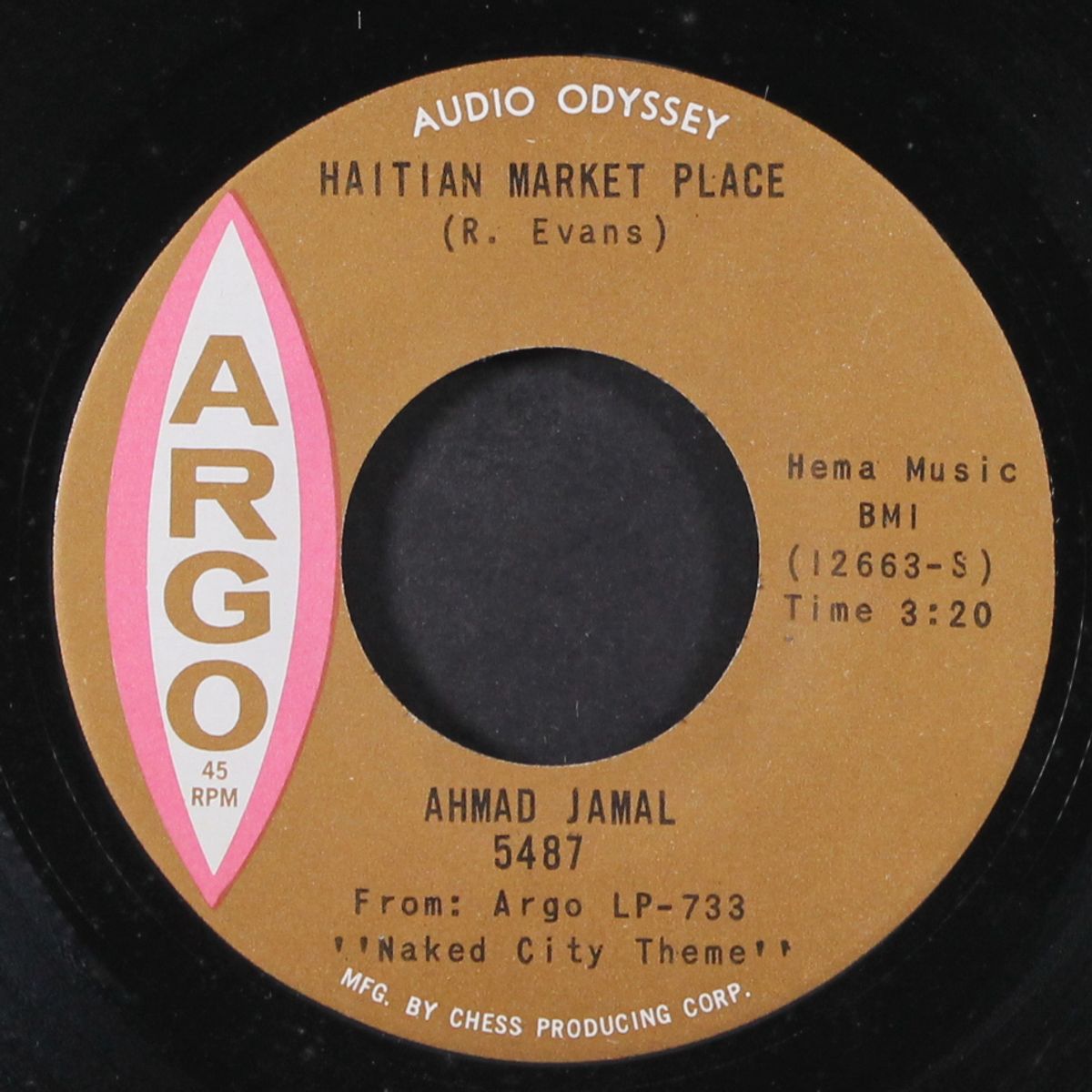 naked city theme / haitian market place by AHMAD JAMAL