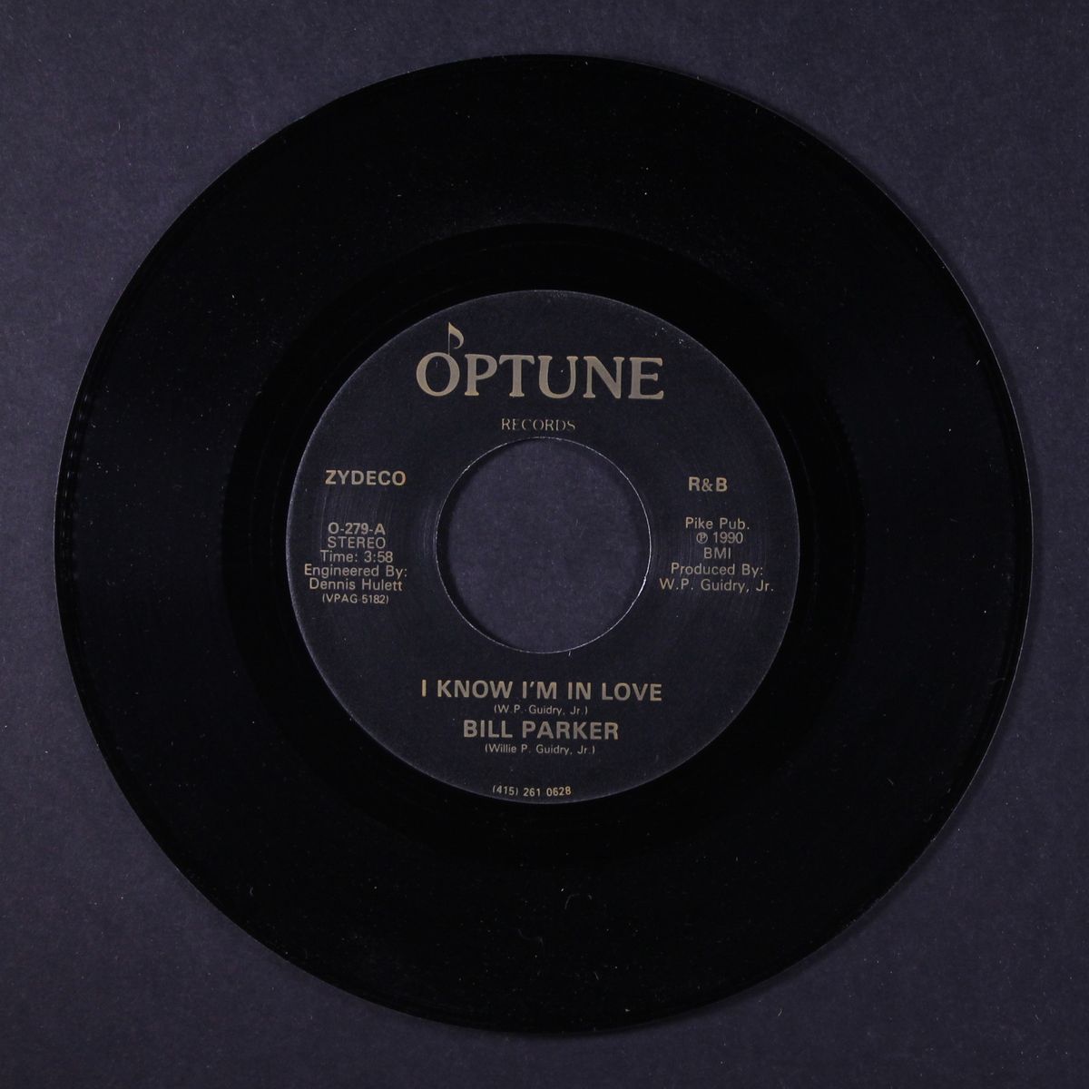 i know i'm in love / the things you do by BILL PARKER