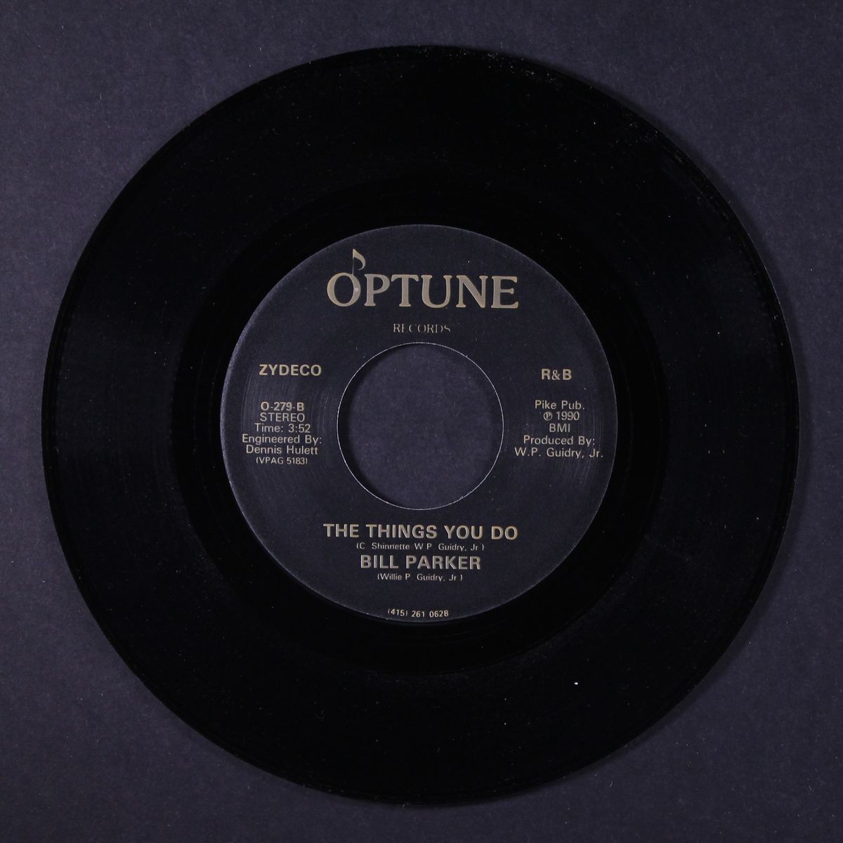i know i'm in love / the things you do by BILL PARKER