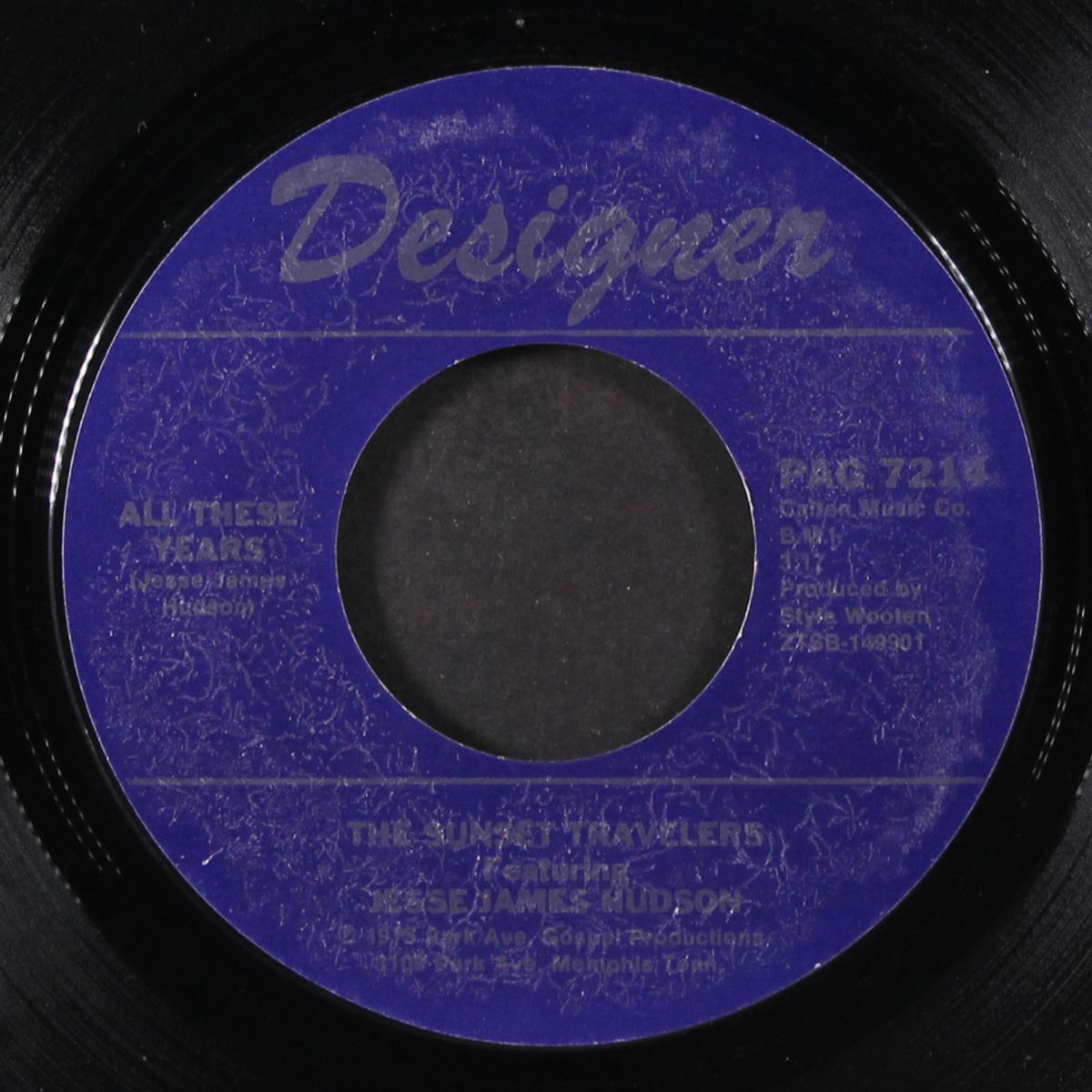 pilgrim and a stranger / all these years by SUNSET TRAVELERS