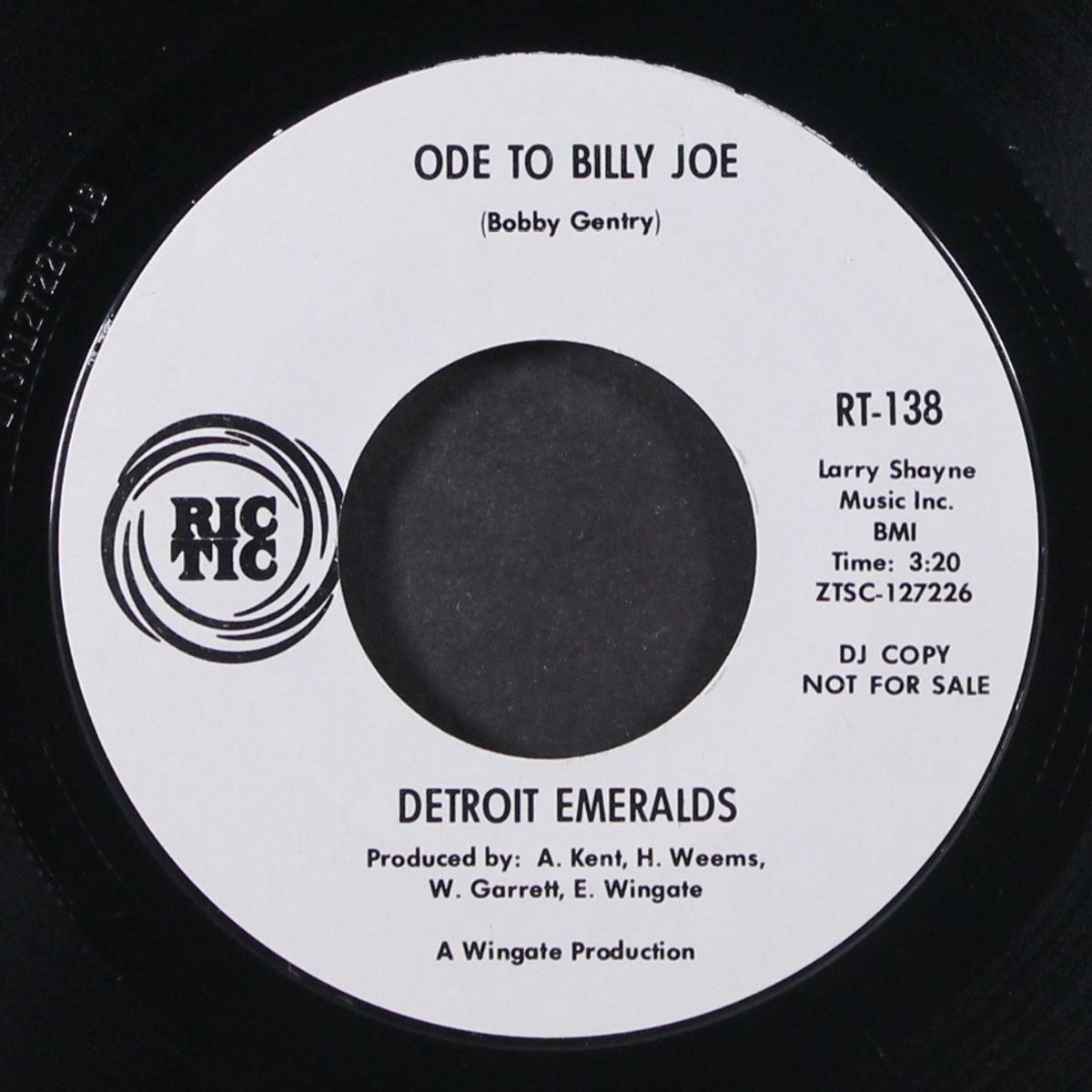 shades down / ode to billy joe by DETROIT EMERALDS