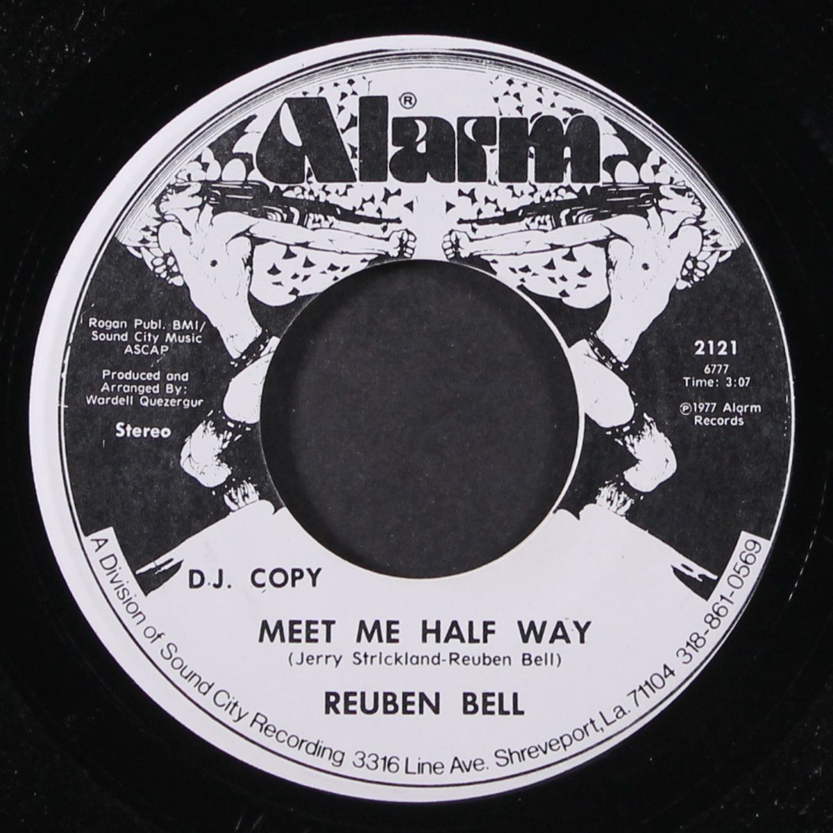 one sided love affair / meet me half way by REUBEN BELL