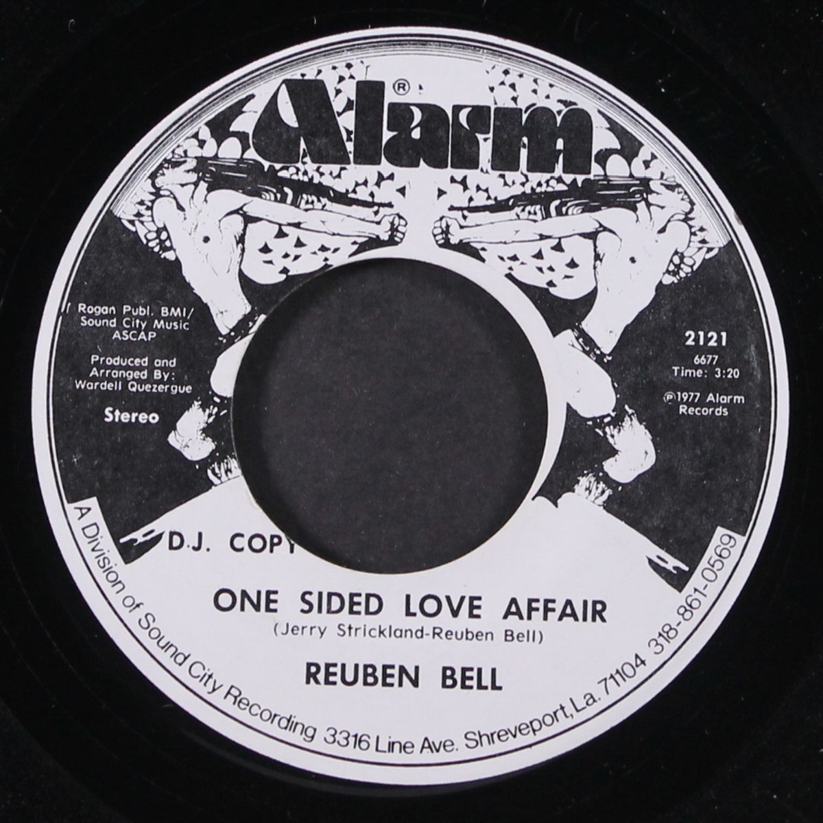 one sided love affair / meet me half way by REUBEN BELL
