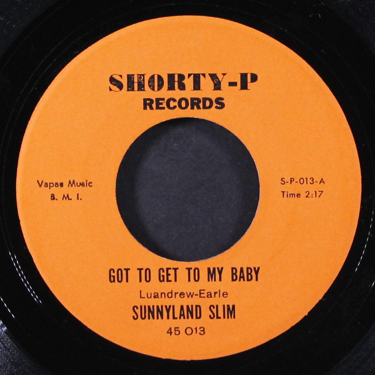got to get to my baby / every time i get to drinking by SUNNYLAND SLIM