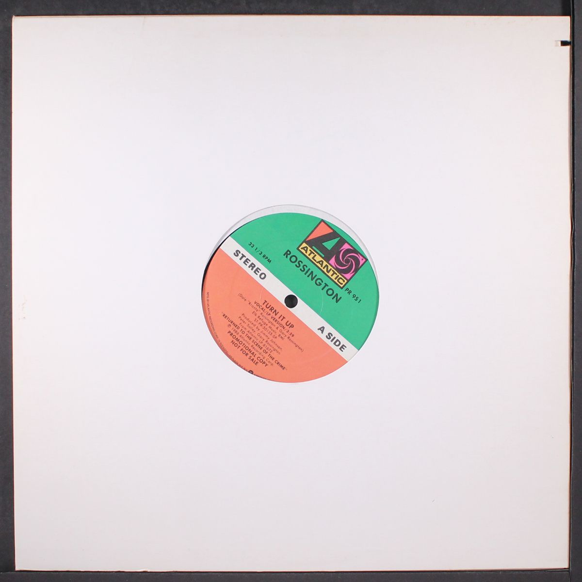 turn it up / same by ROSSINGTON