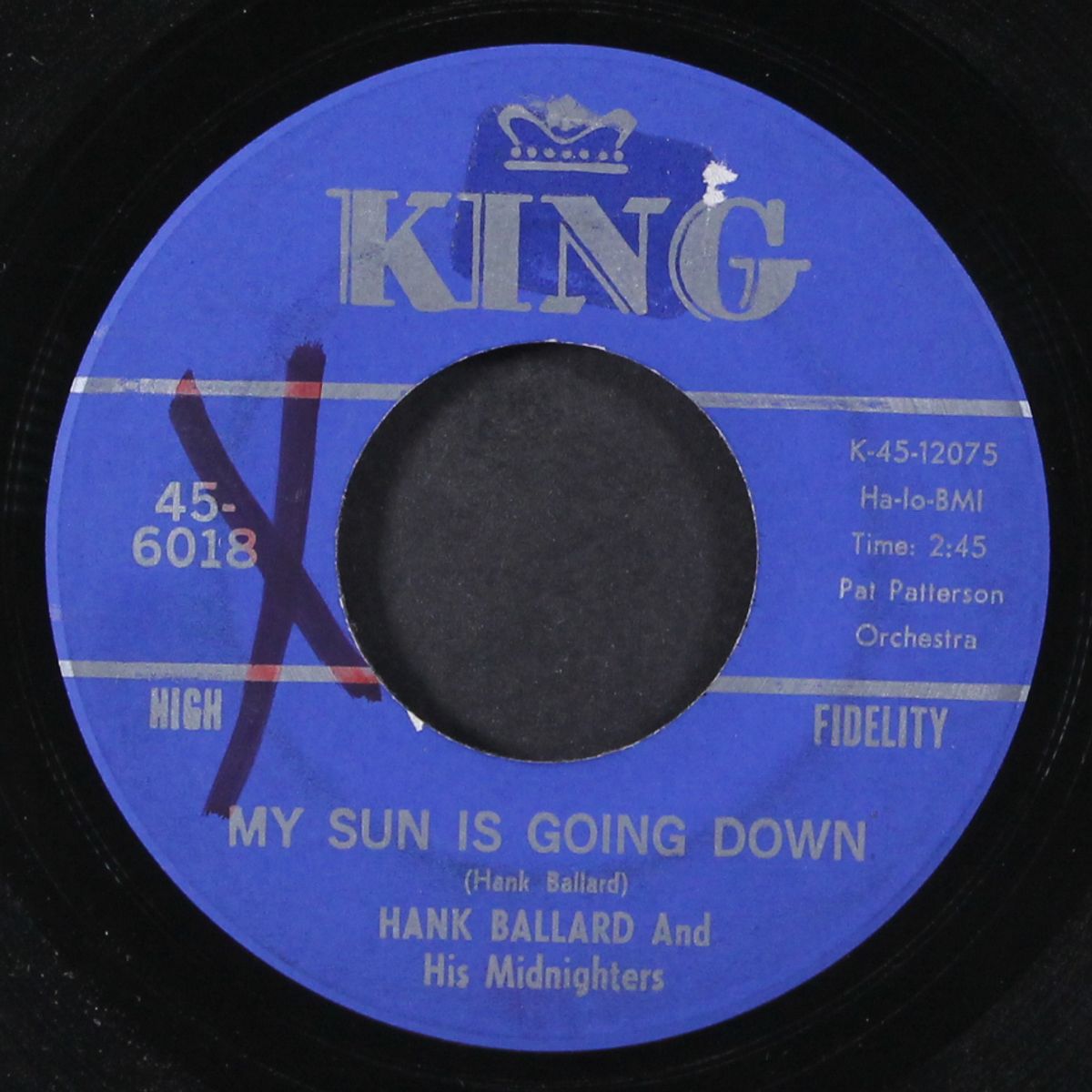 sloop and slide / my sun is going down by HANK BALLARD & MIDNIGHTERS