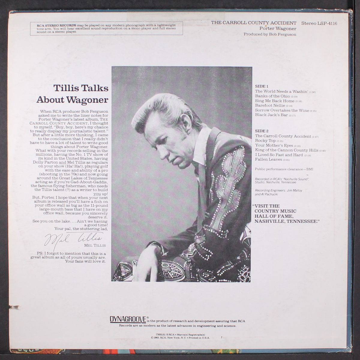 the carroll county accident by PORTER WAGONER