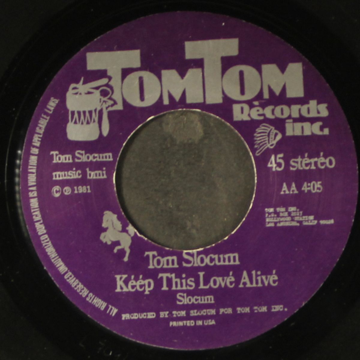 keep this love alive by TOM SLOCUM