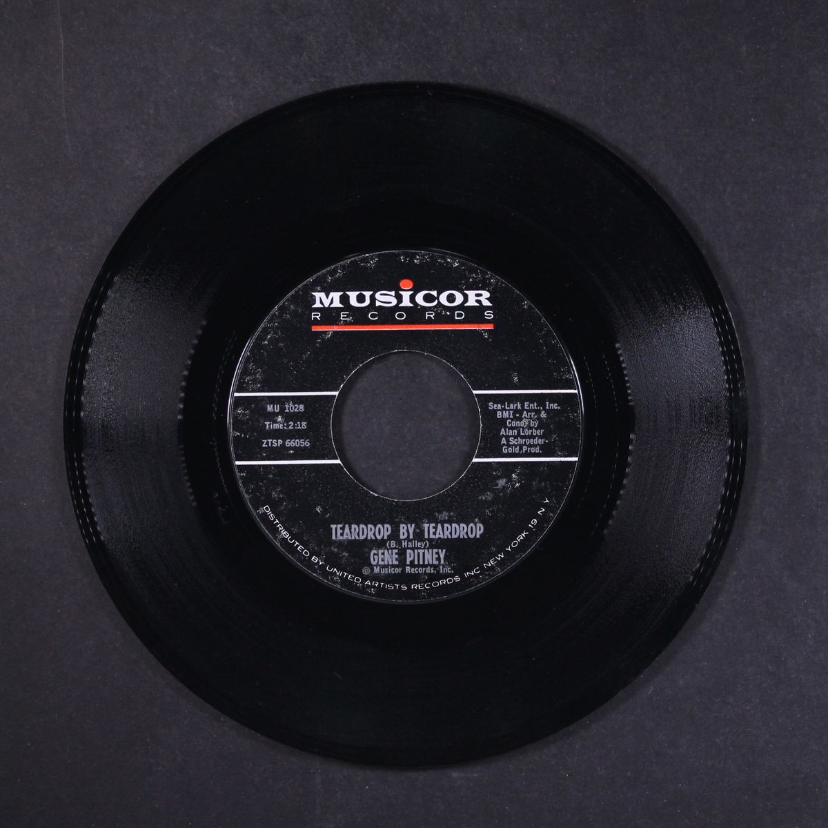 mecca / teardrop by teardrop by GENE PITNEY