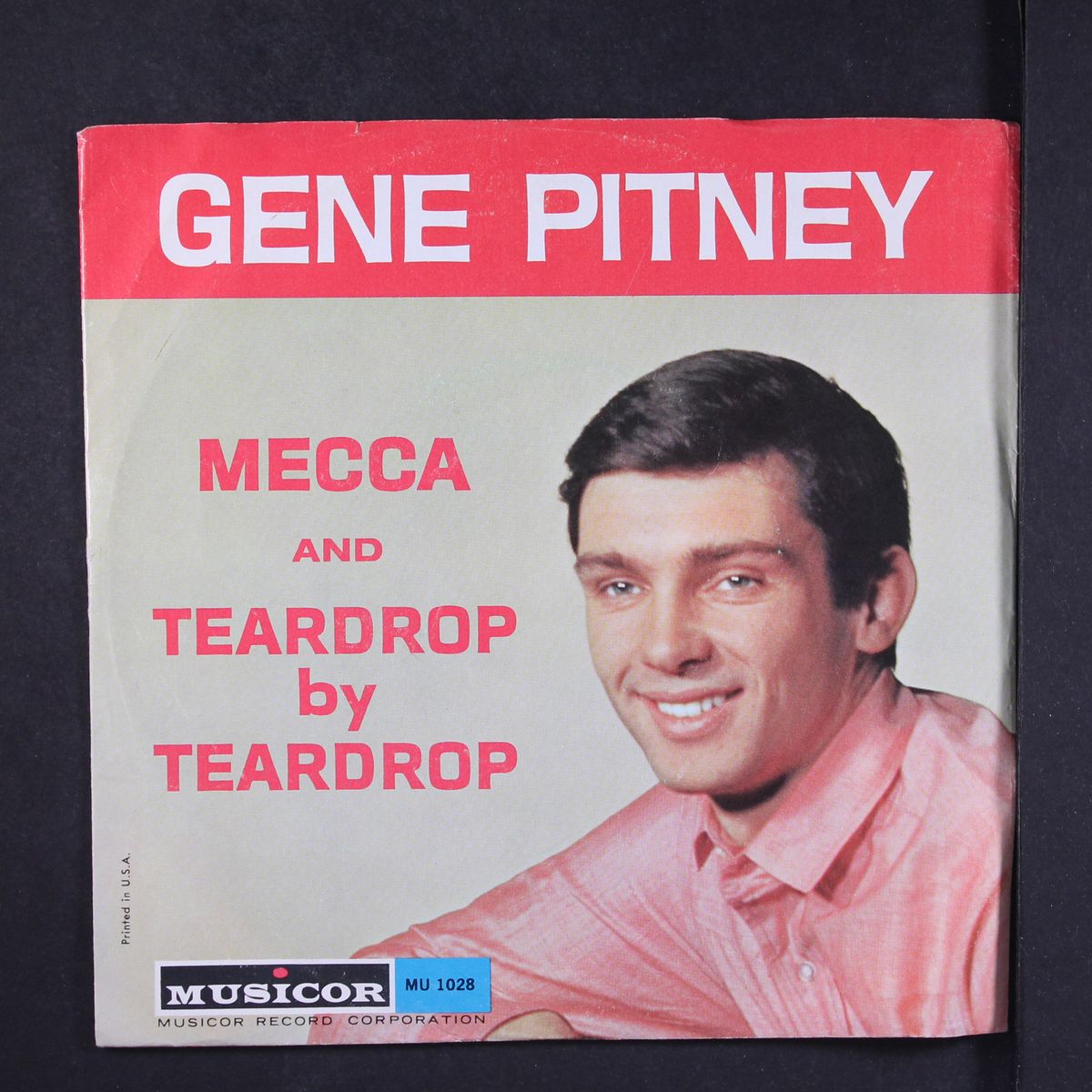mecca / teardrop by teardrop by GENE PITNEY