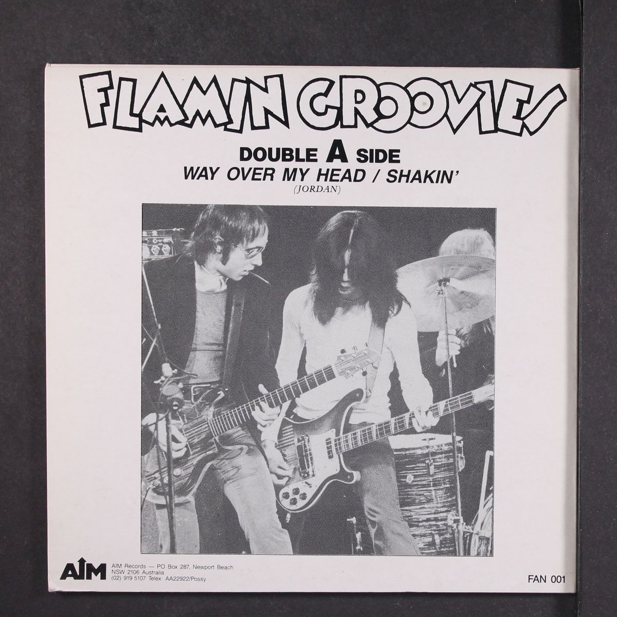 way over my head / shakin' by FLAMIN' GROOVIES