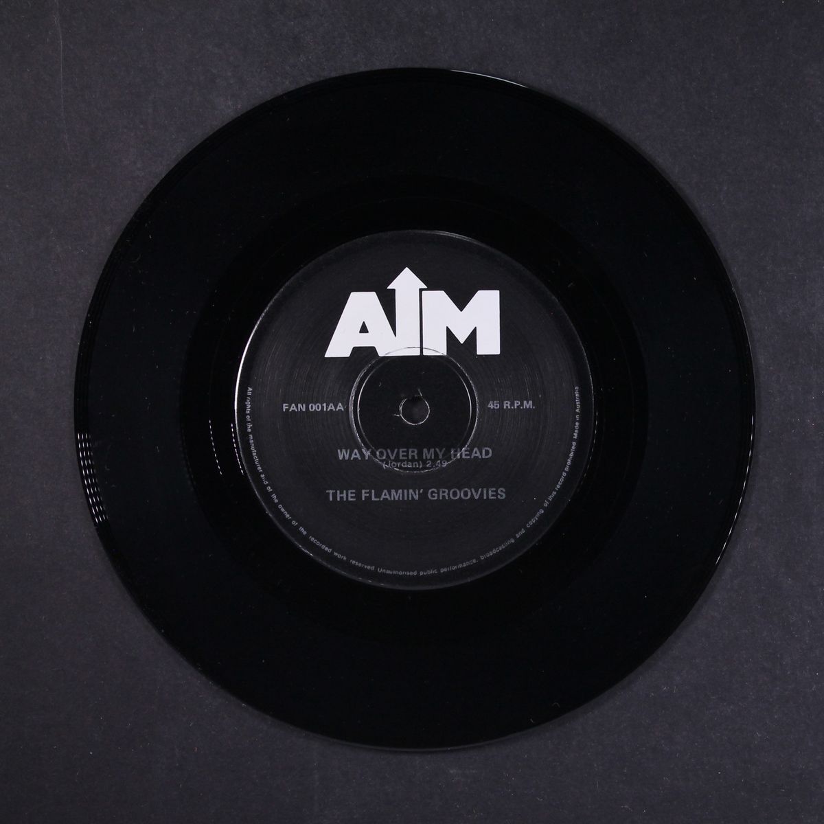 way over my head / shakin' by FLAMIN' GROOVIES