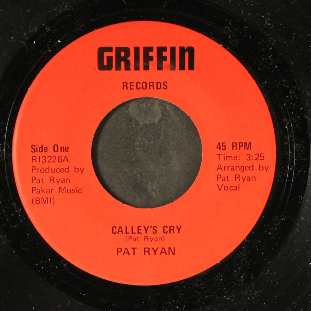 calley's cry / instrumental by PAT RYAN