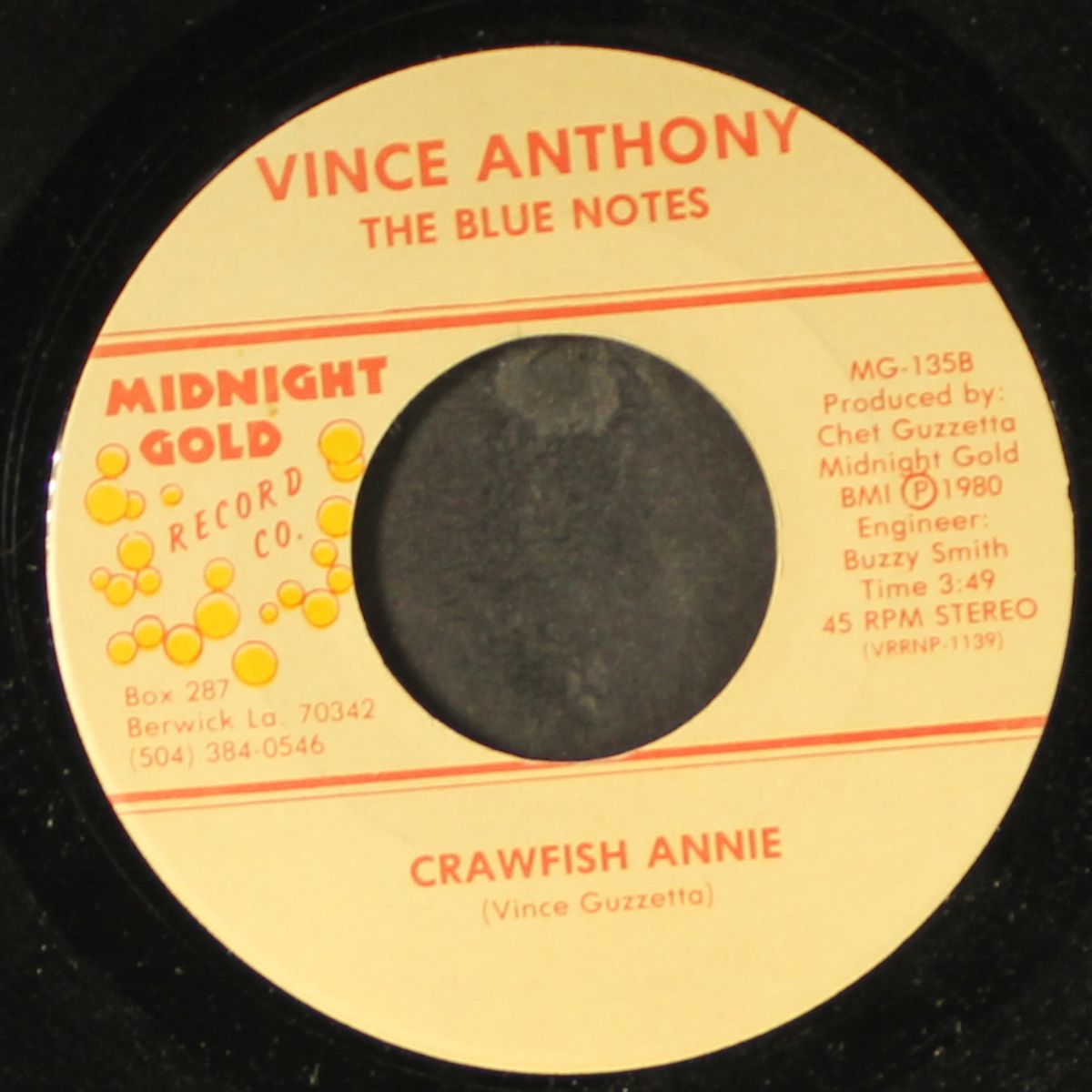 cheating lies / crawfish annie by VINCE ANTHONY