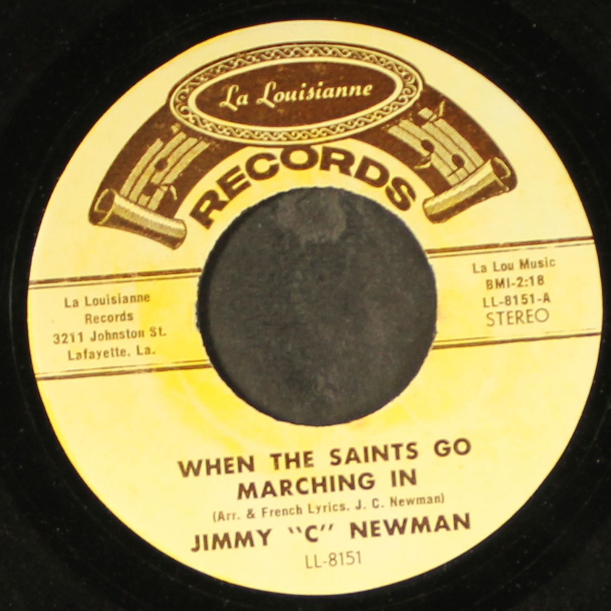 hippy ti-yo / when the saints go marching in by JIMMY 'C' NEWMAN