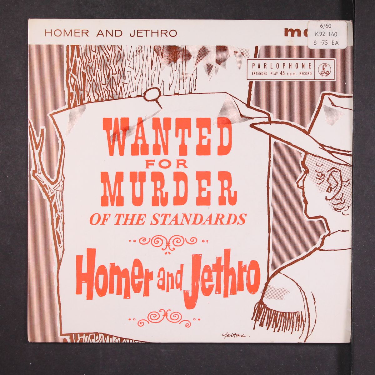 wanted for murder of the standards by HOMER & JETHRO