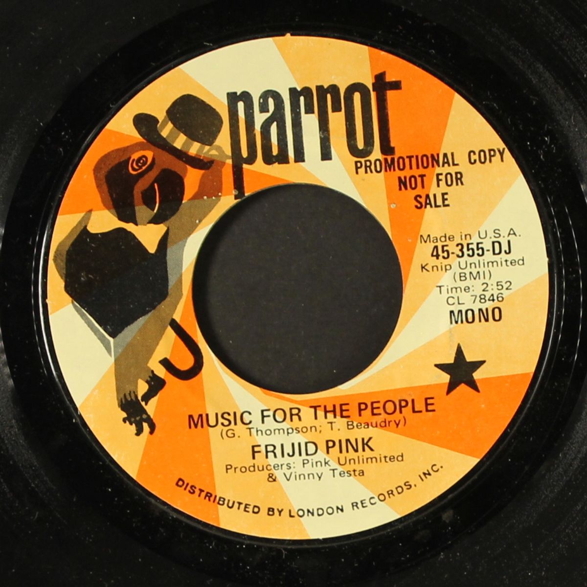 music for the people by FRIJID PINK