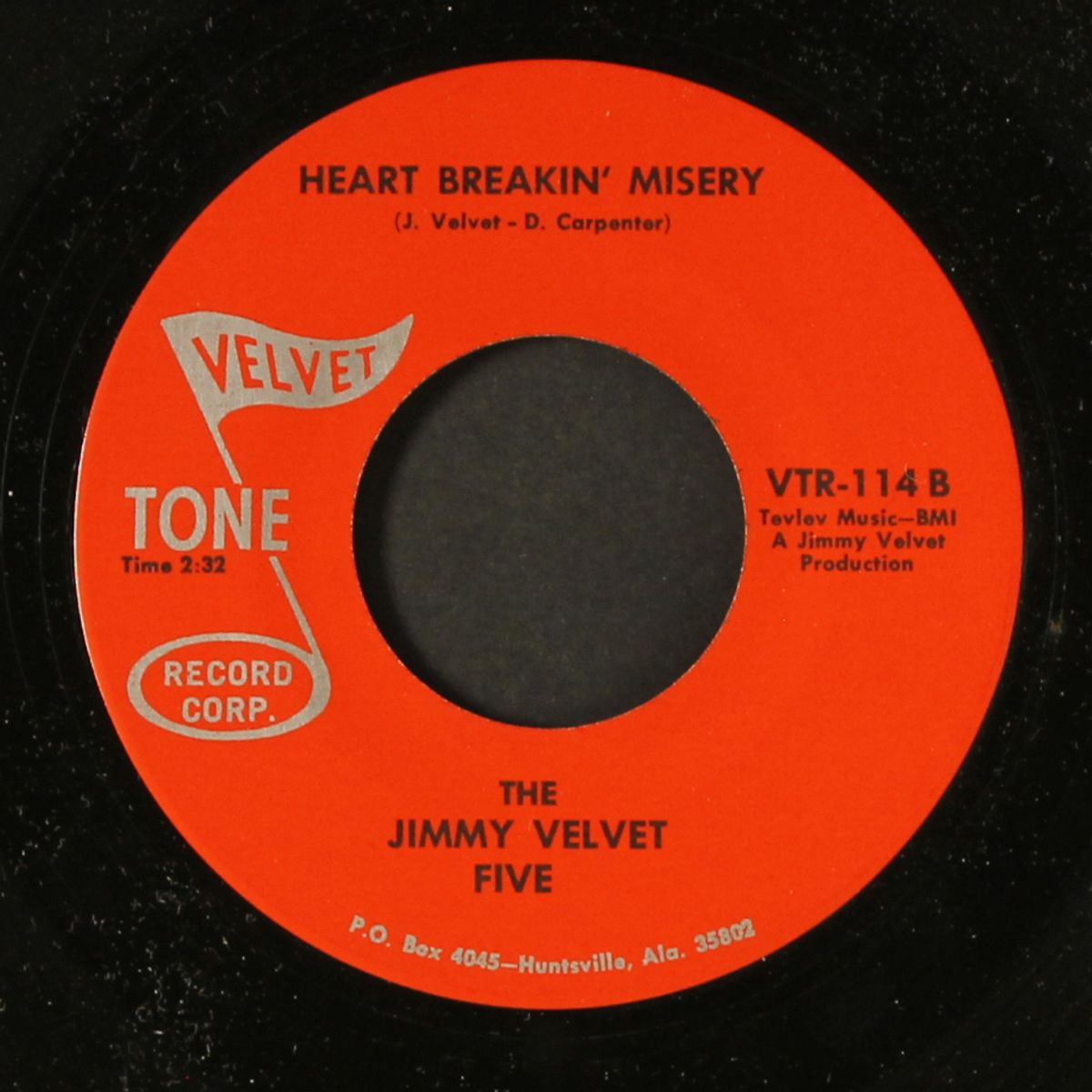good good lovin' / heart breakin' misery by JIMMY VELVET FIVE