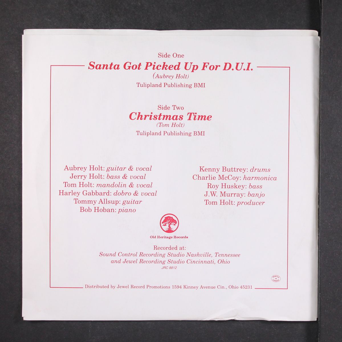 santa got picked up for a d.u.i. by BOYS FROM INDIANA