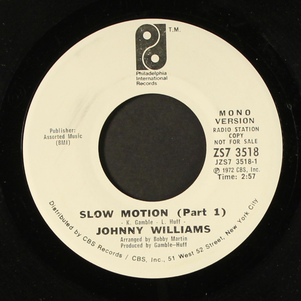 slow motion by JOHNNY WILLIAMS
