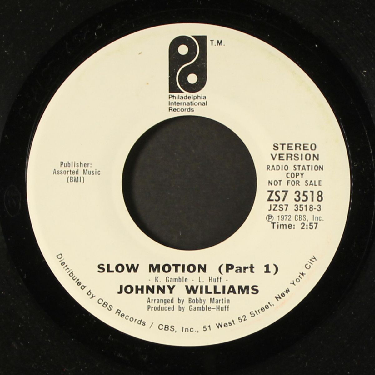 slow motion by JOHNNY WILLIAMS