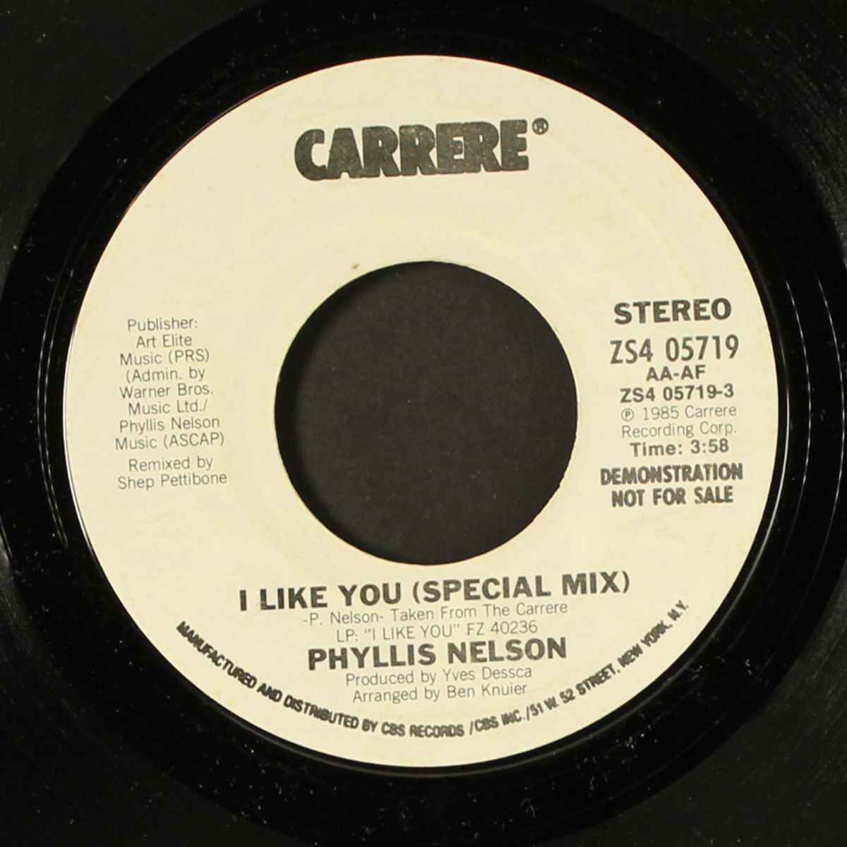 i like you by PHYLLIS NELSON