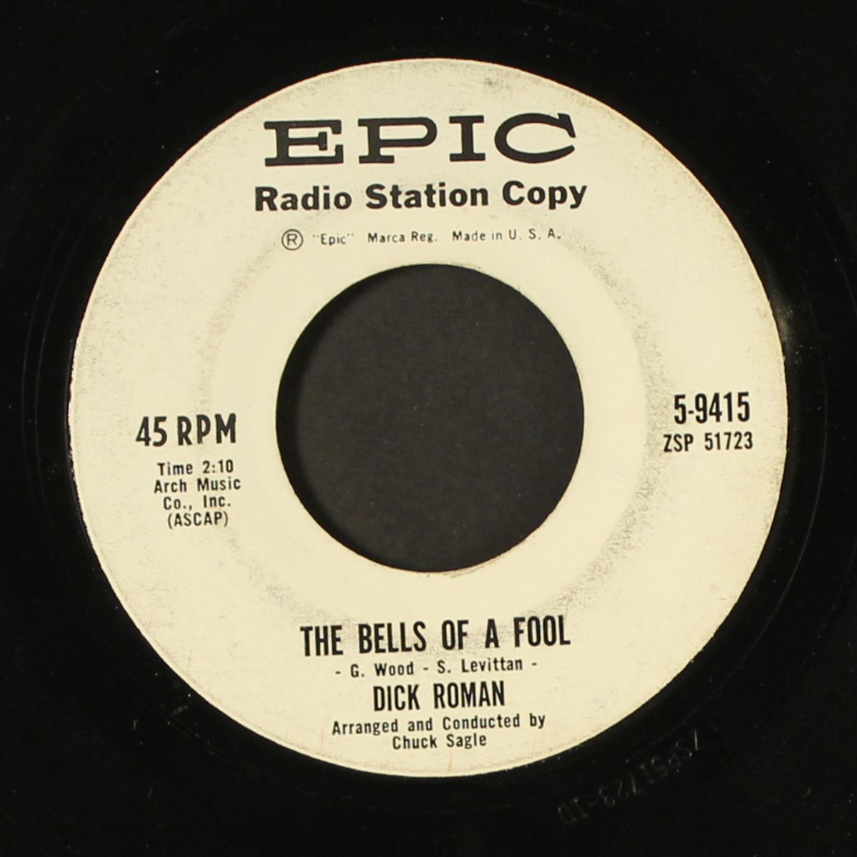 the bells of a fool / autumn tears by DICK ROMAN