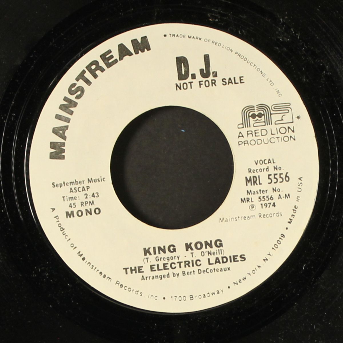 king kong by ELECTRIC LADIES