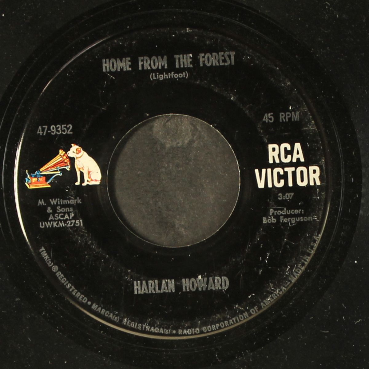 it's nothin' to me by HARLAN HOWARD