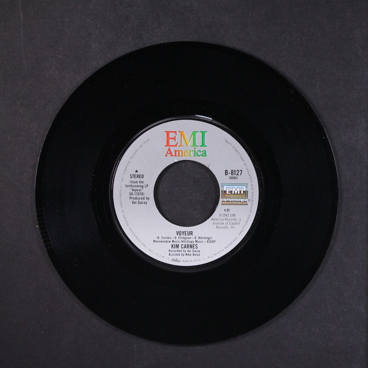voyeur / thrill of the grill by KIM CARNES