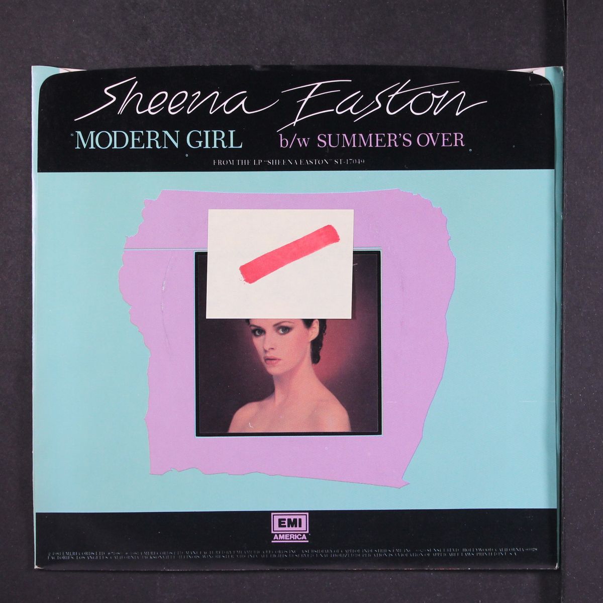 modern girl / summer's over by SHEENA EASTON