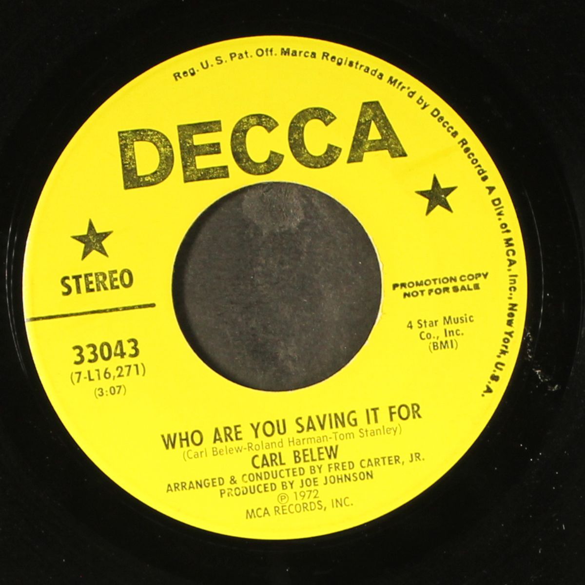 who are you saving it for by CARL BELEW