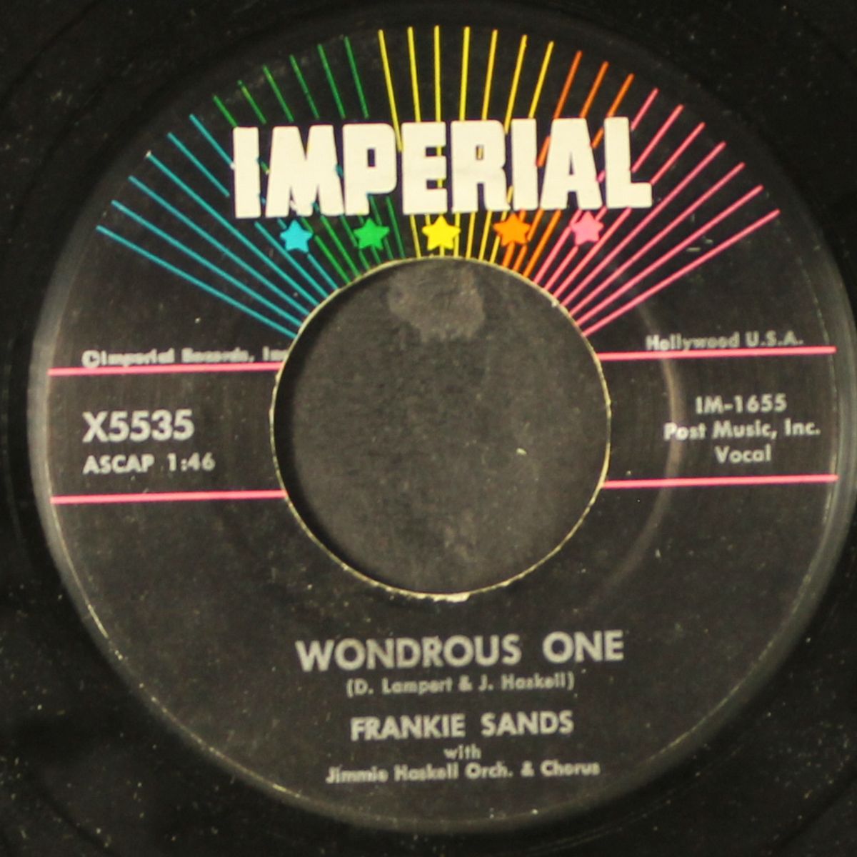 wondrous one / got me a baby by FRANKIE SANDS