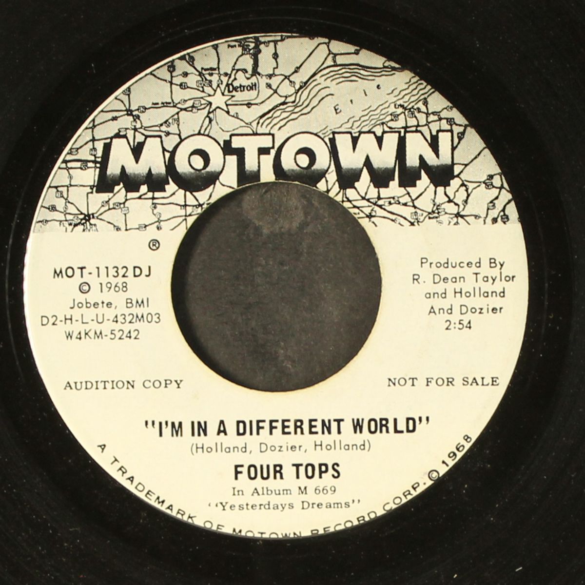 i'm in a different world by FOUR TOPS