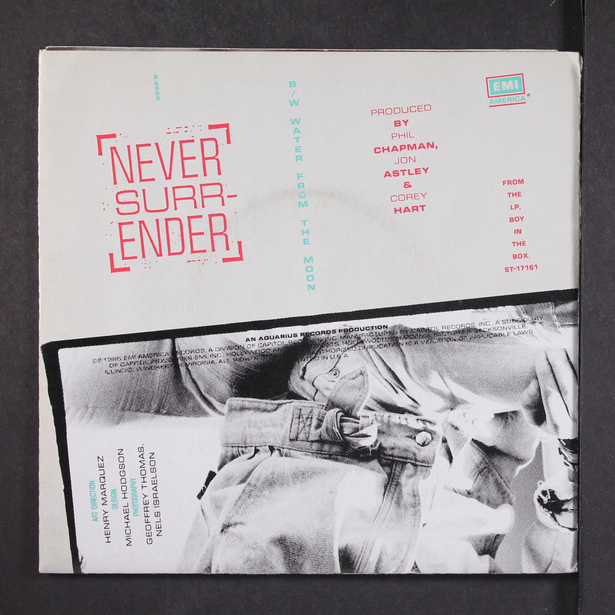 nevee surrender / water from the moon by COREY HART