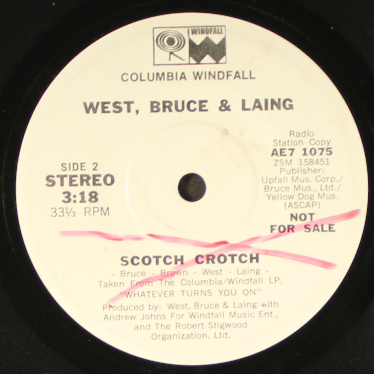 backfire by WEST, BRUCE & LAING