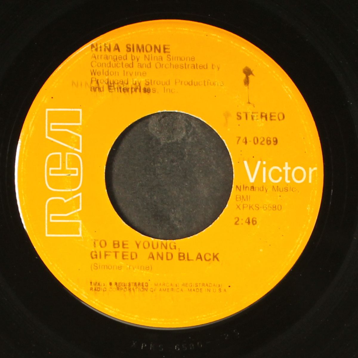 save me / to be young, gifted and black by NINA SIMONE