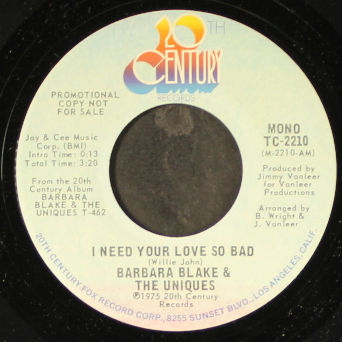 i need your love so bad / mono by BARBARA BLAKE & UNIQUES