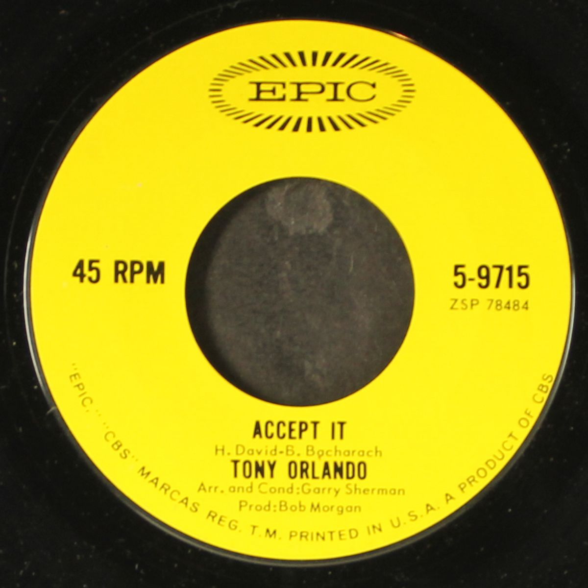 to wait for love / acept it by TONY ORLANDO