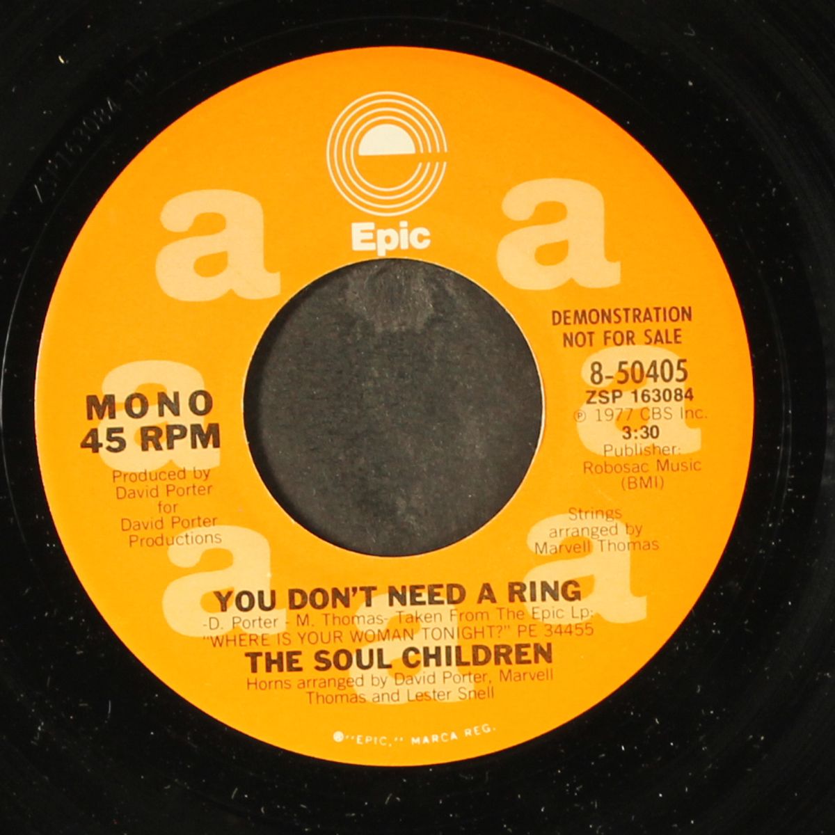 you don't need a ring / mono by SOUL CHILDREN