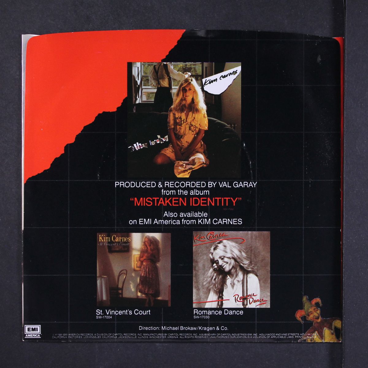 draw of the cards / break the rules tonite by KIM CARNES