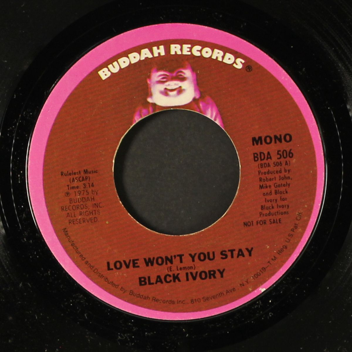 love won't you stay / mono by BLACK IVORY
