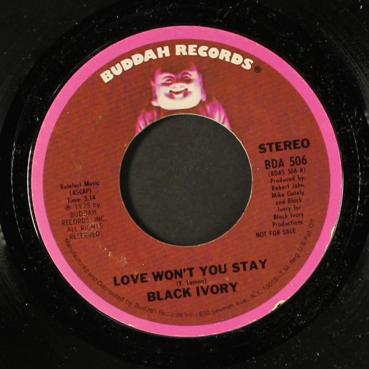 love won't you stay / mono by BLACK IVORY