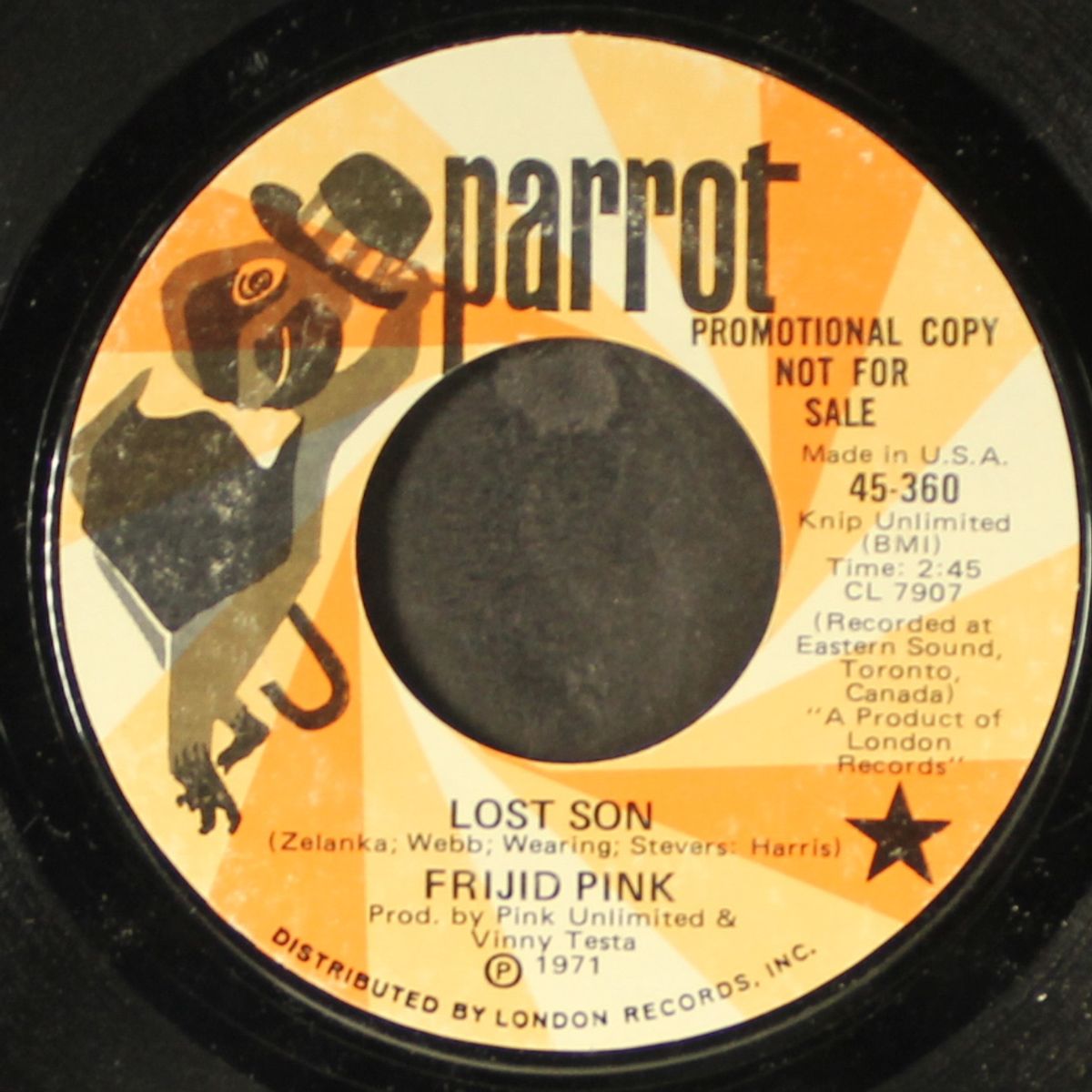 lost son / i love her by FRIJID PINK