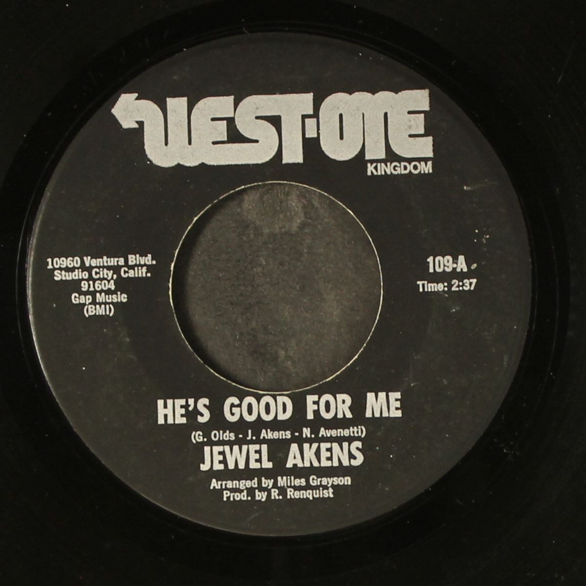 he's good for me by JEWEL AKENS