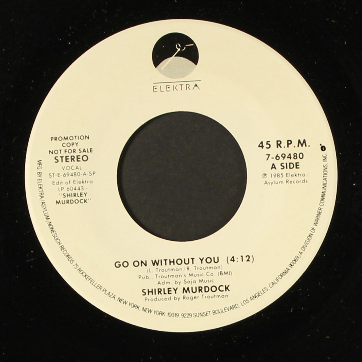 go on without you / same by SHIRLEY MURDOCK