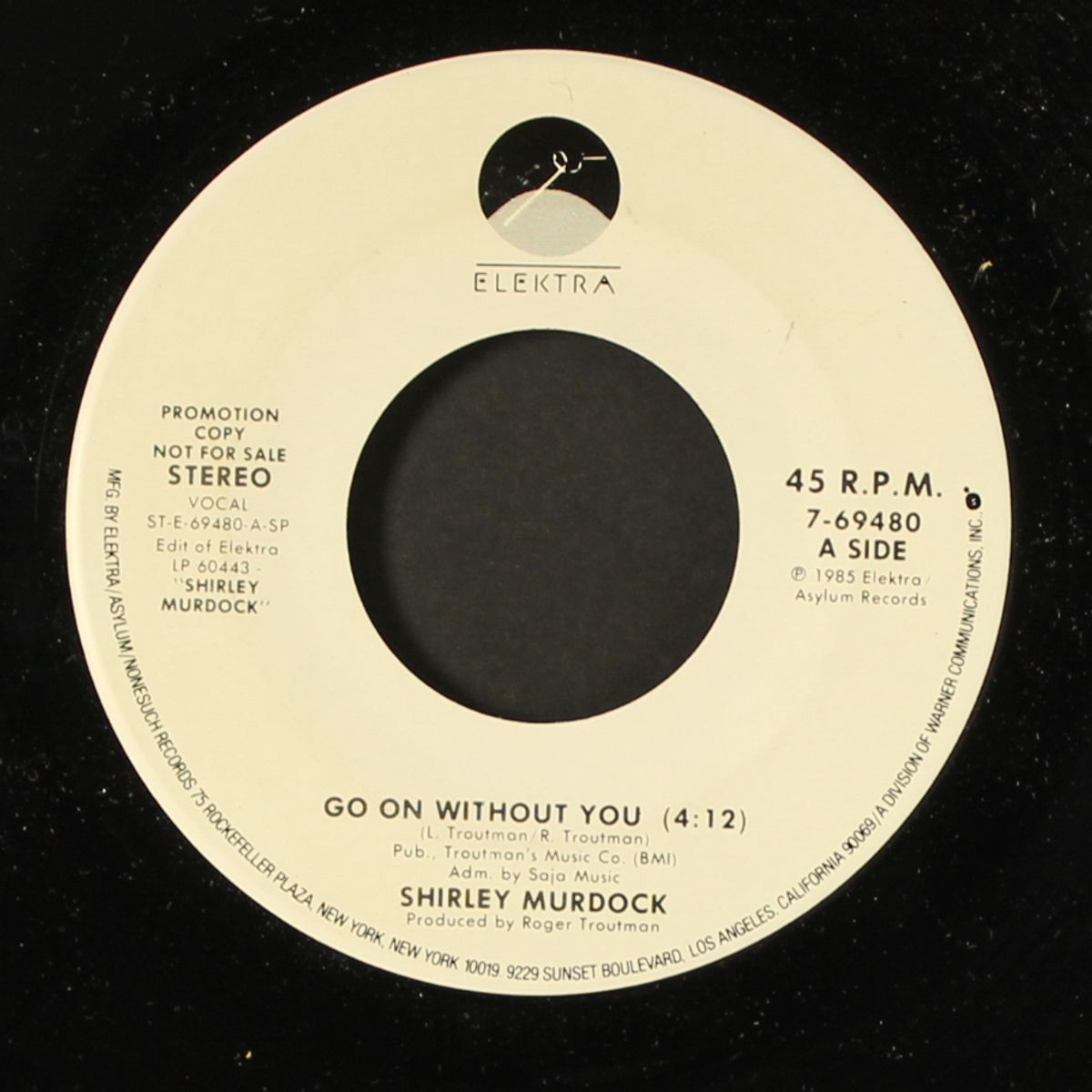 go on without you / same by SHIRLEY MURDOCK