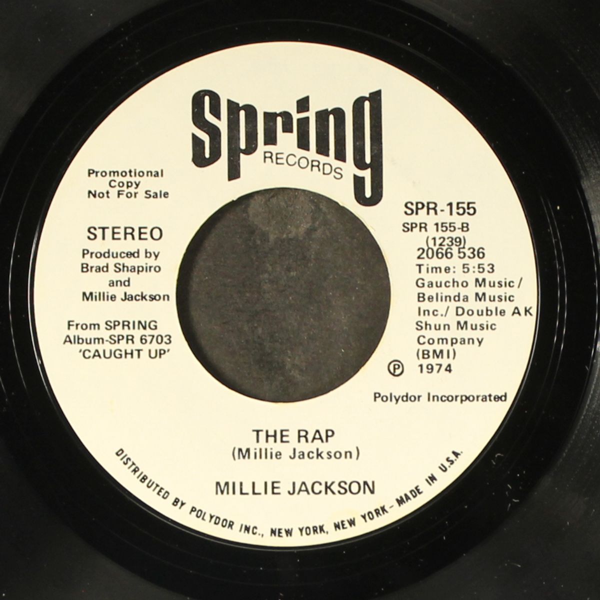 if loving you is wrong i don't want to be right / the rap by MILLIE JACKSON