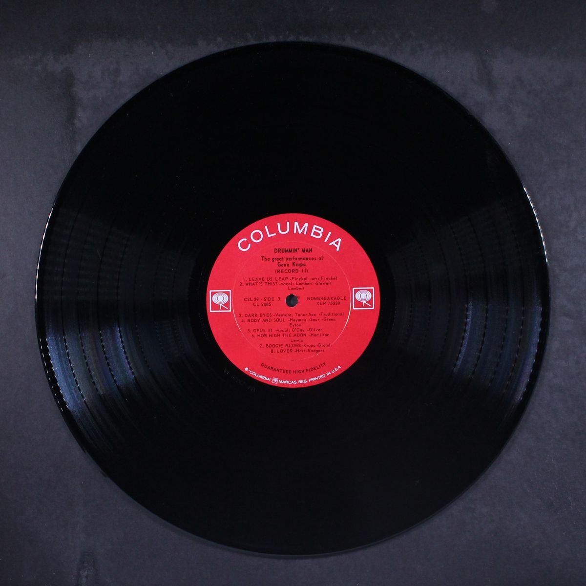drummin' man by GENE KRUPA